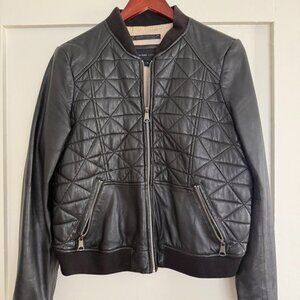 Vintage Andrew Marc New York Women's Leather Jacket Size M